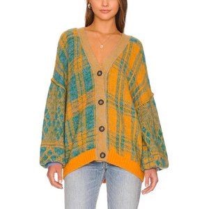Free People | Sepia Long Sleeve Cardigan Sweater